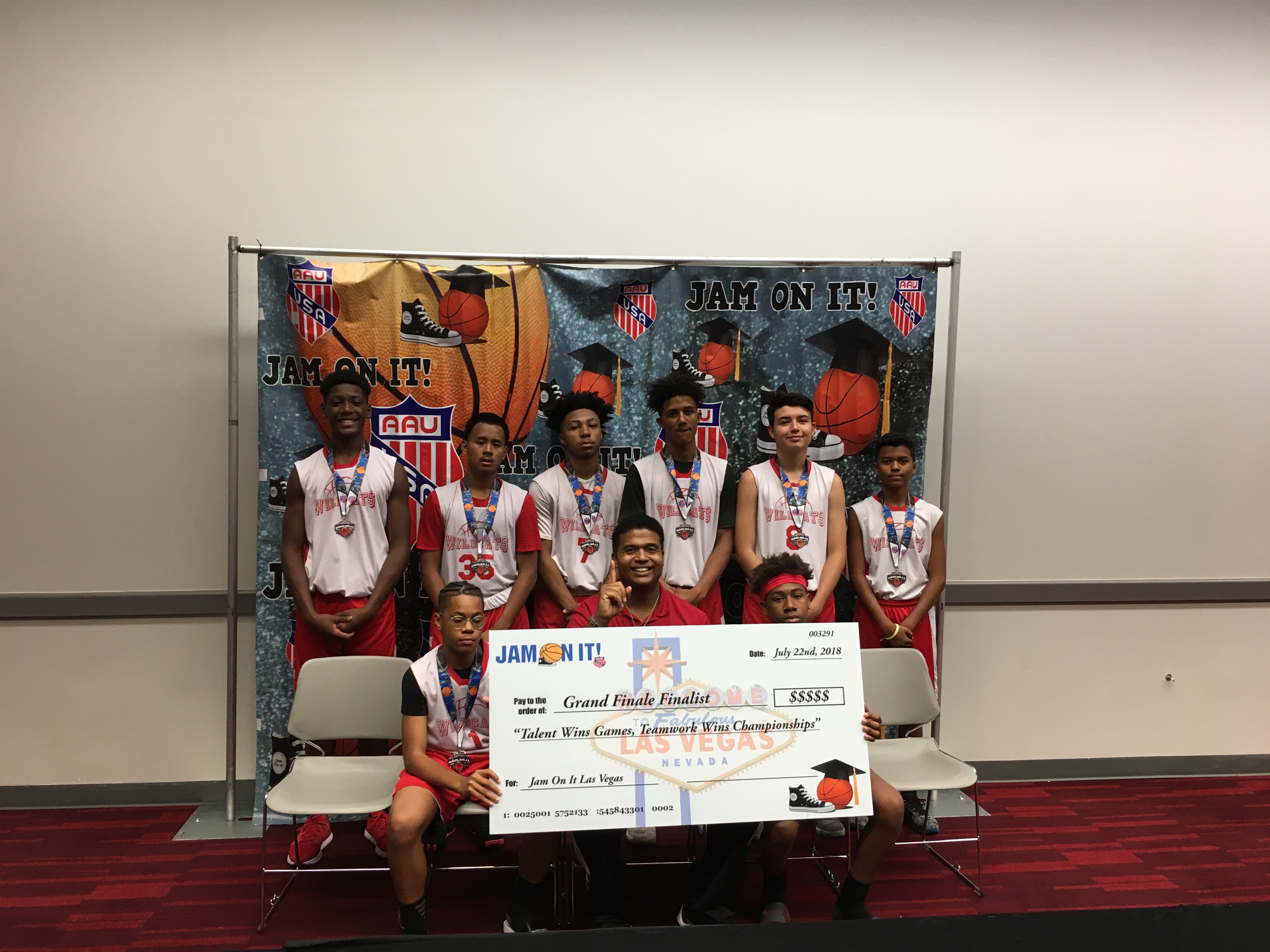 Wildcats Finalist in Jam On It Las Vegas tourney
